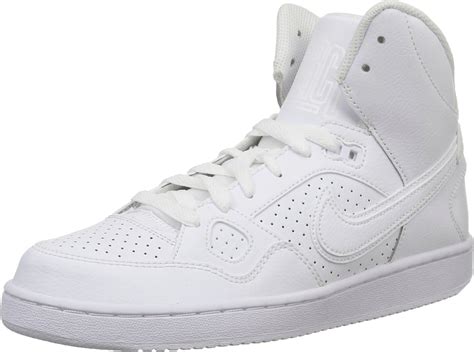 nike schuhe sneaker son of force mid in weiß|son of force white.